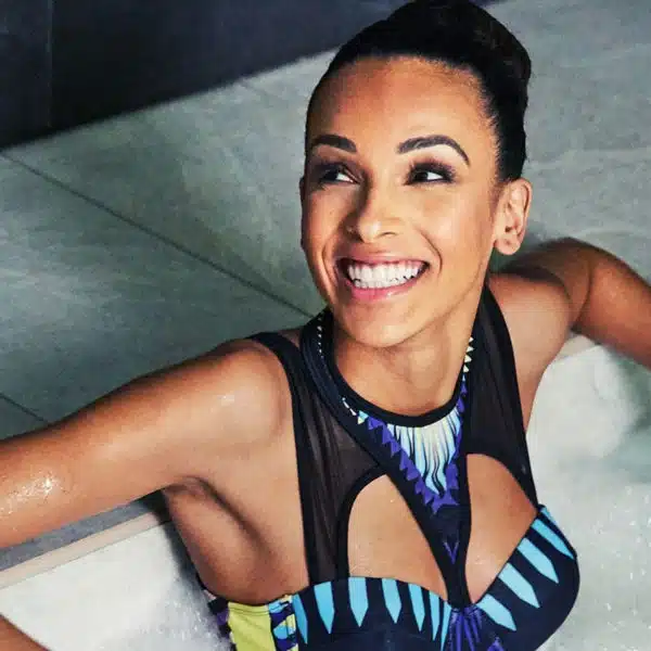 anaïs profite des bienfaits du spa de bodysphere à Grenoble