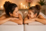 duo mère fille Grenoble, massage duo, cadeau fête des mères, soin complices Grenoble